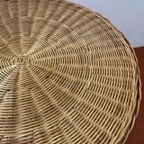 Rattan coffee table