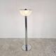Vintage chrome and glass floor lamp, 1970s