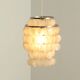 German chandelier in the style of Verner Panton, 1970s.