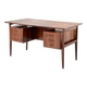 Midcentury Danish Executive Desk in Stunning Rosewood. Vintage / Modern