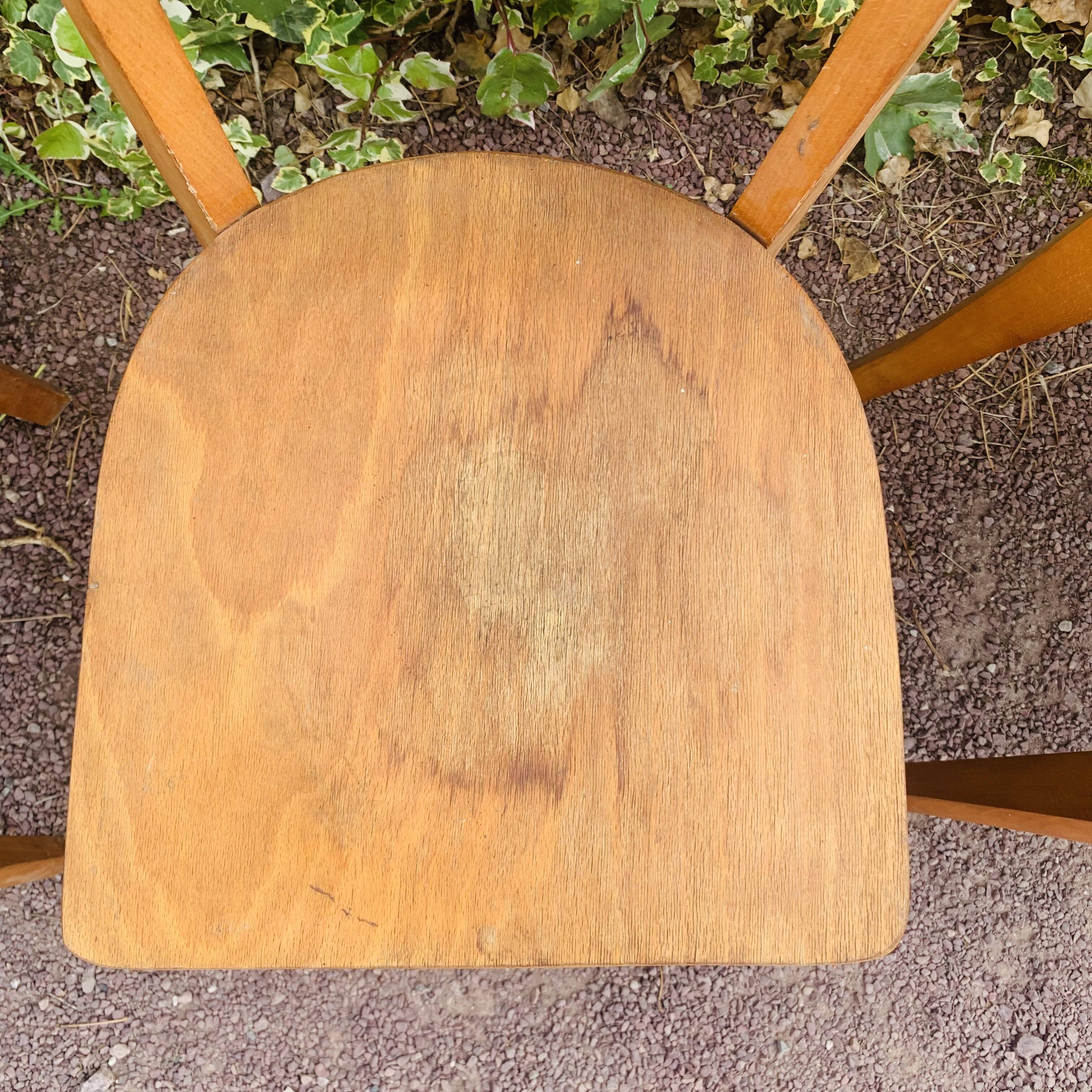Set of 4 bistro chairs