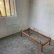 Table scandinave teck blond et verre 60