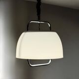 Pendant Lamp Harvey Guzzini with Large Acrylic Shade, 1970s