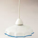 Blue mesh opaline suspension