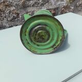 Enamelled sheet metal teapot