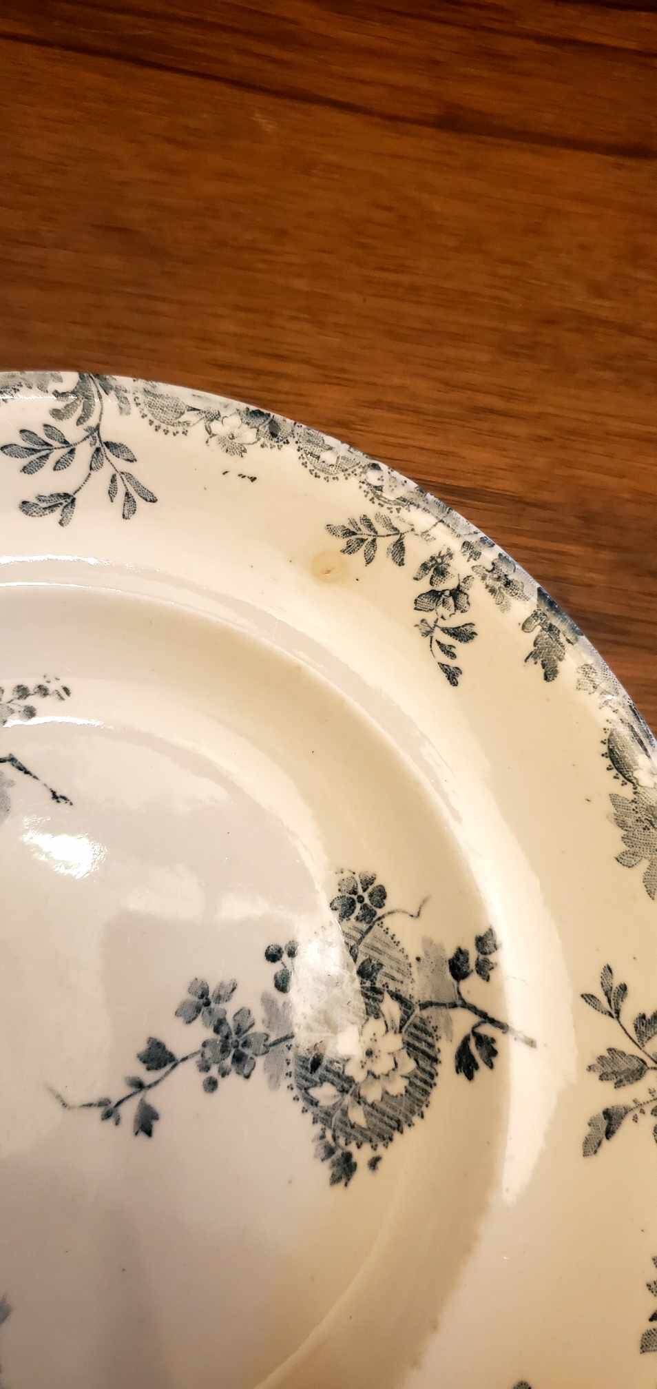 Set of 3 Longwy Hanoi model plates