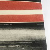 Pierre FICHET, Untitled, c. 1969. Embossed lithograph signed in pencil