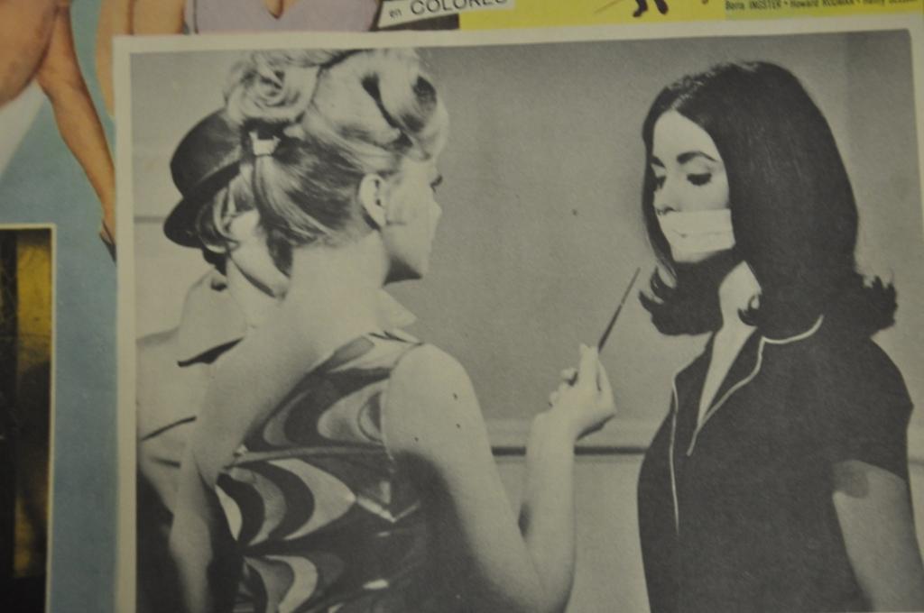 Displays MAN FROM UNCLE 60's film Mexican "lobby card"