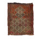 Vintage turkish kilim runner, 63 x 54 cm