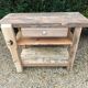 Solid wood table