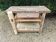 Solid wood table