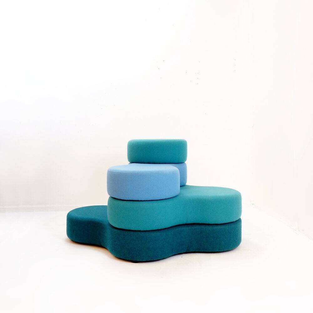 Modular pouf Tapa by Mac Stopa for Nowy Styl Group - France, around 2016