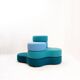 Modular pouf Tapa by Mac Stopa for Nowy Styl Group - France, around 2016