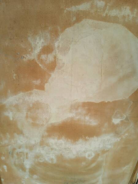 Oil painting on canvas Virgin and Child portrait 1940 - 102/72cm