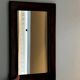 Vintage wooden mirror – moulded frame – 1950s/60s