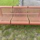 "Lagos" bench original by Artifort, designed by Nel Verschuuren, Netherlands.