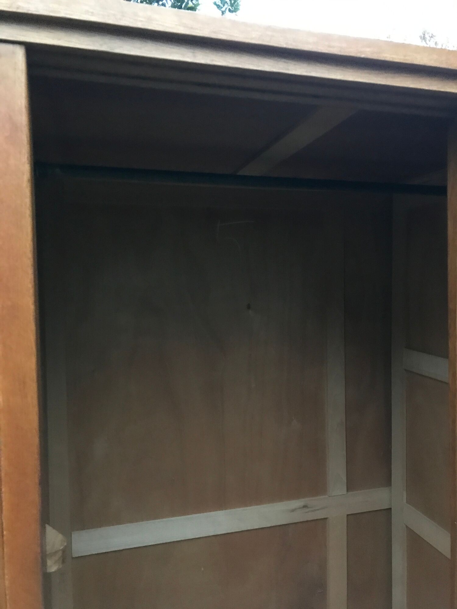 Feet compass vintage 1950 wardrobe sliding doors