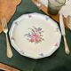 Flat plates limoges porcelain