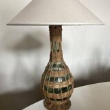 Wicker lamp Provence 1960s