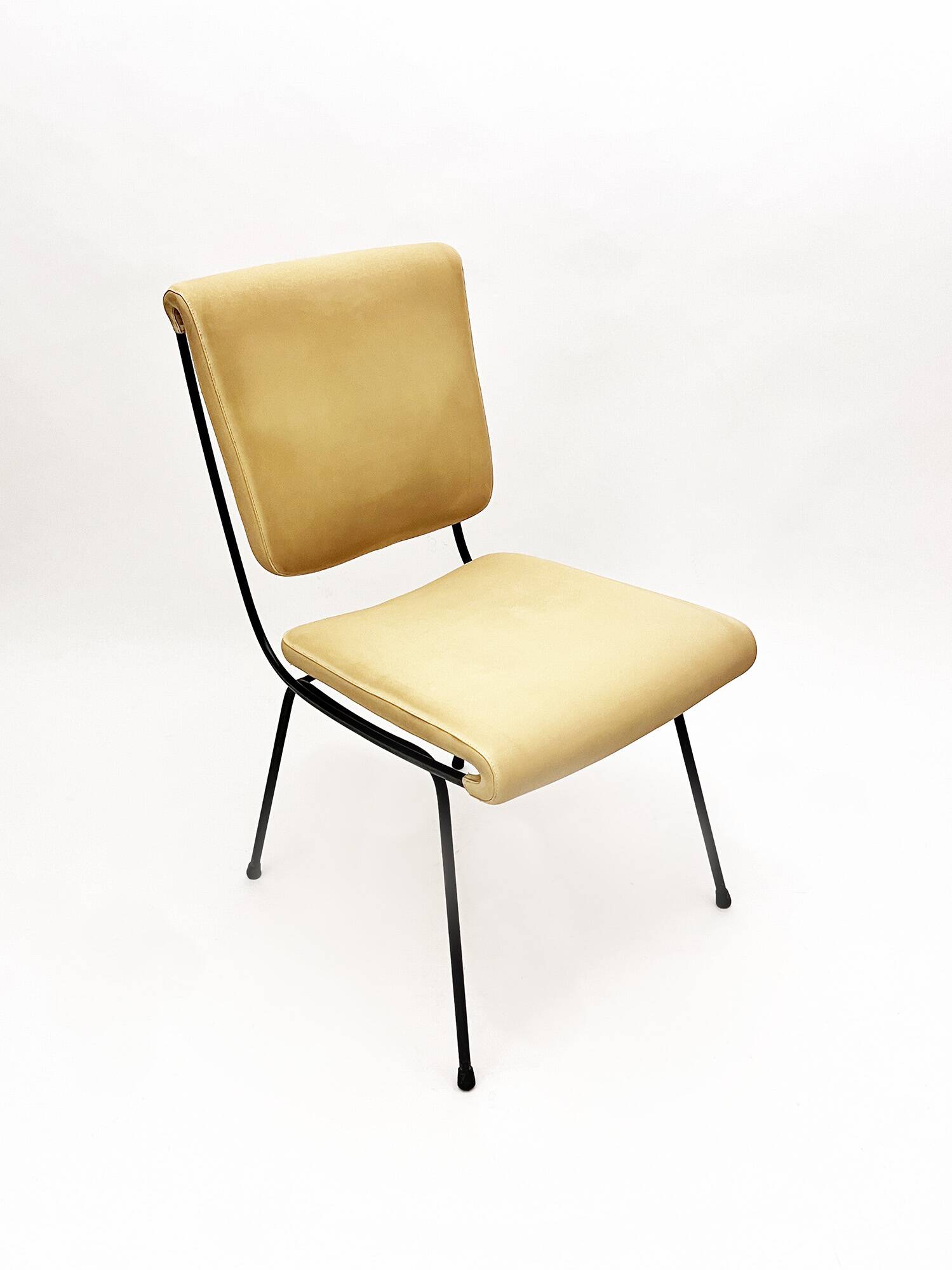 Paire de chaises mod. Du 24 design Gastone Rinaldi pour Rima 1956