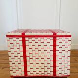 Vintage scoubidou storage chest 1960