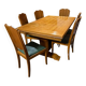 Dining table and its 6 chairs