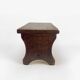 Small old wooden bench or footstool