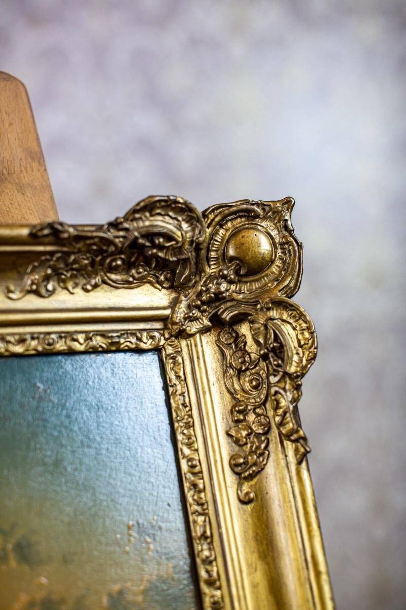 Natural Landscape, 19th Century, Oil on Hardboard