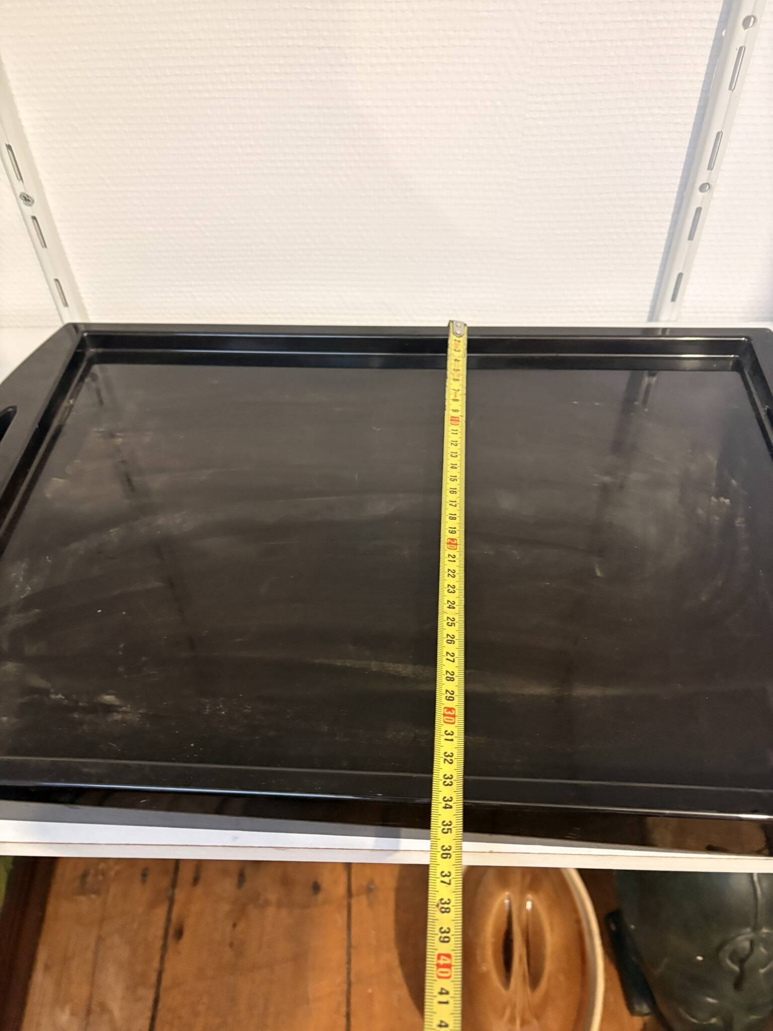 Vintage Brown Smoke Folding Tray Table