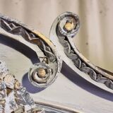 Wedding cabinet de fécamp - upper normandy - transition era - patinated oak - 18th