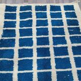 Handmade pure natural wool rug, size 160 x 250 cm