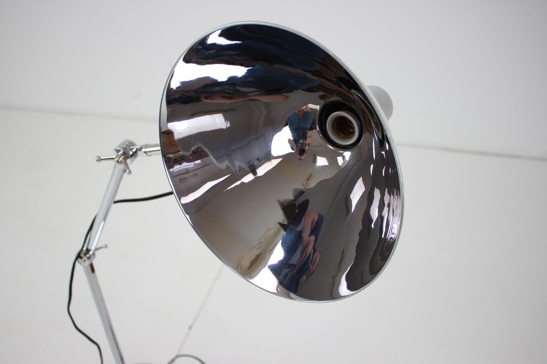 Art-deco adjustable floor or table lamp, Perihel.