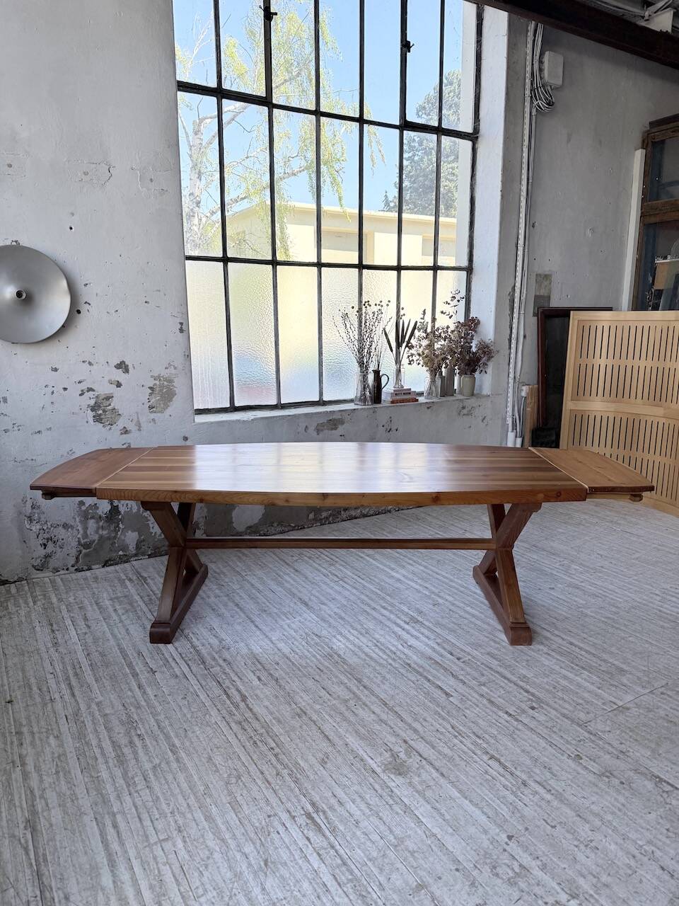Mountain furniture set with table and 8 chairs Malmvall.