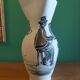 Vintage ceramic vase art Provencal , Lavandou