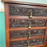 Victorian-era carved buffet