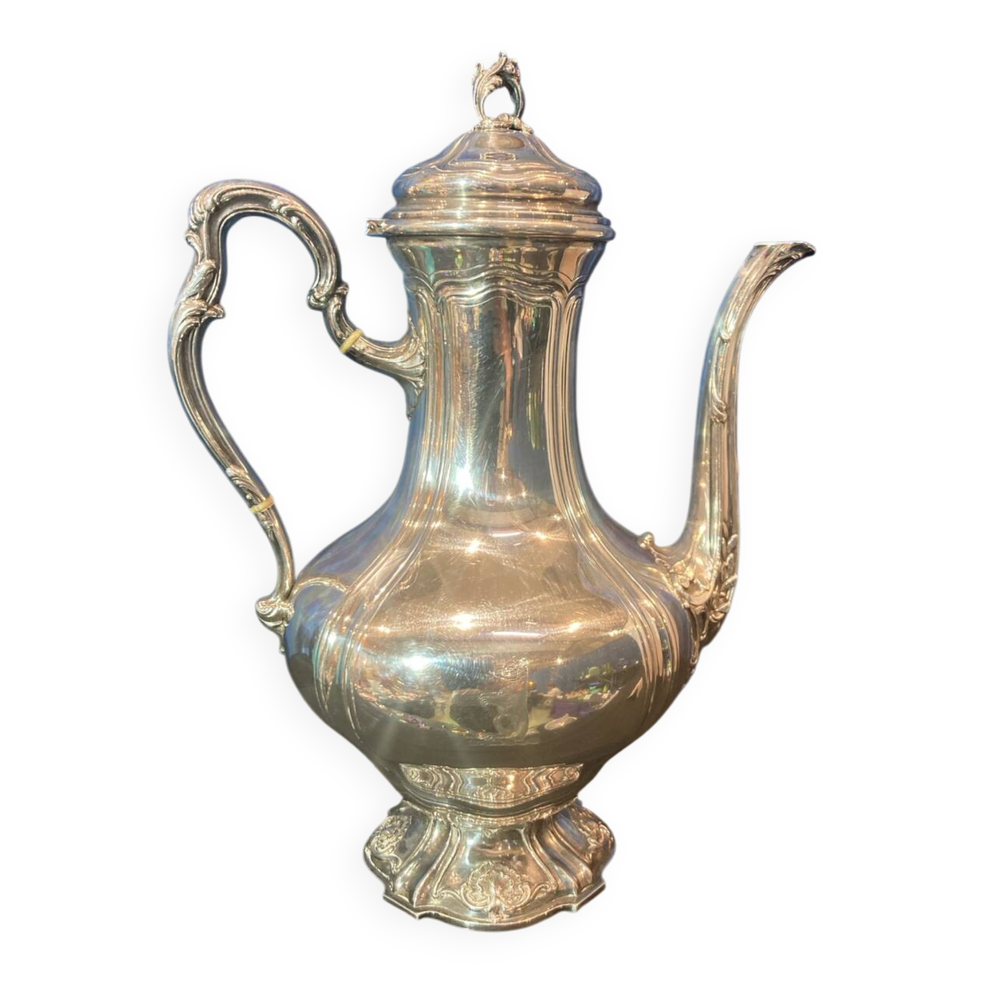 Large Silver Coffee Pot