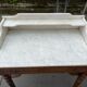 Dressing table Toilet table with white marble