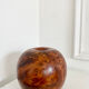 Apple-shaped cedar jewelry box
