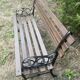 Garden bench