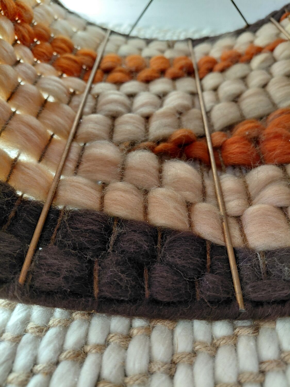 Macramé lampshade 1970