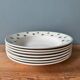 Set of 7 Digoin Sarreguemines earthenware soup plates