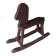 Wooden rocking horse