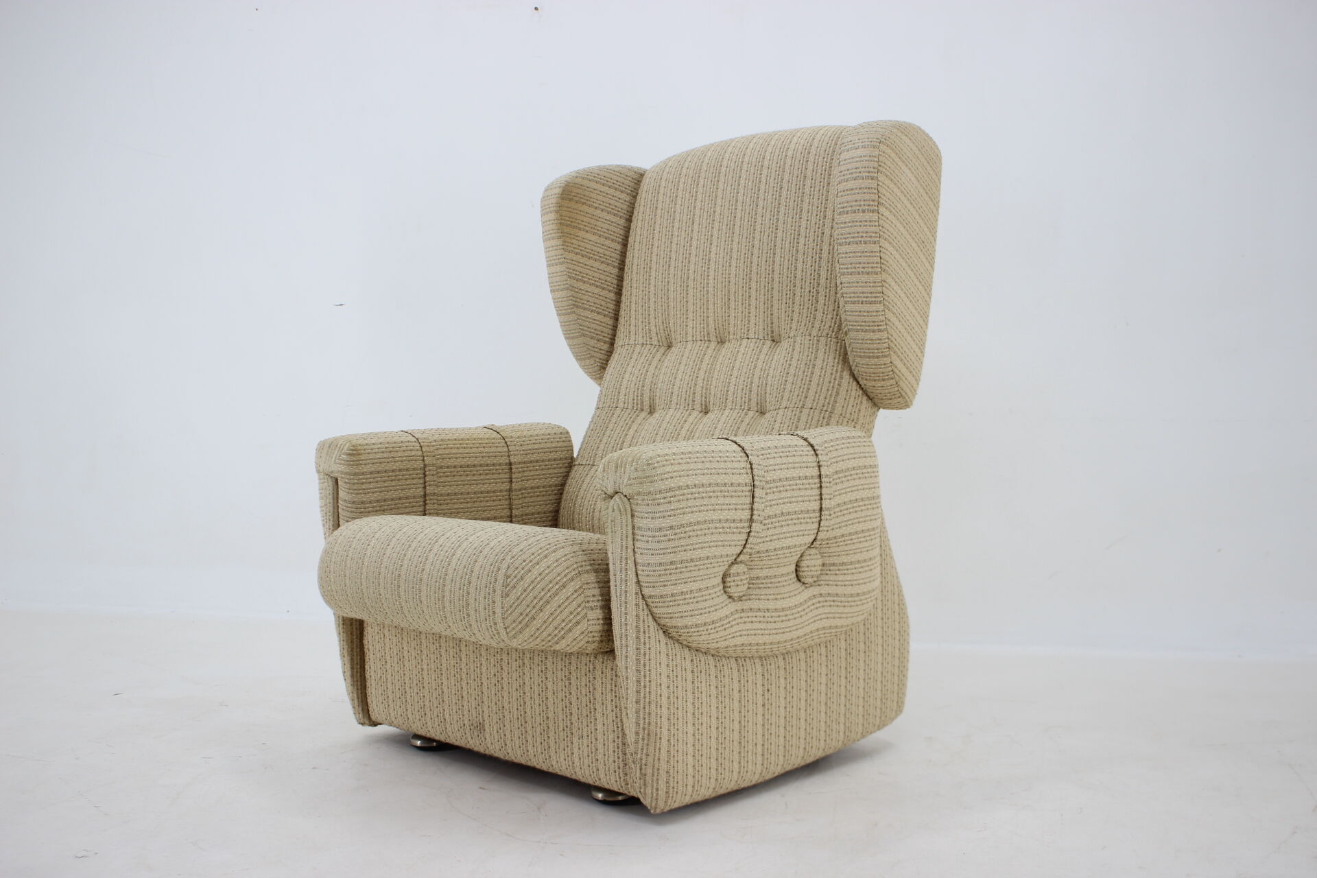 1970s Wing Chair ,Czechoslovakia