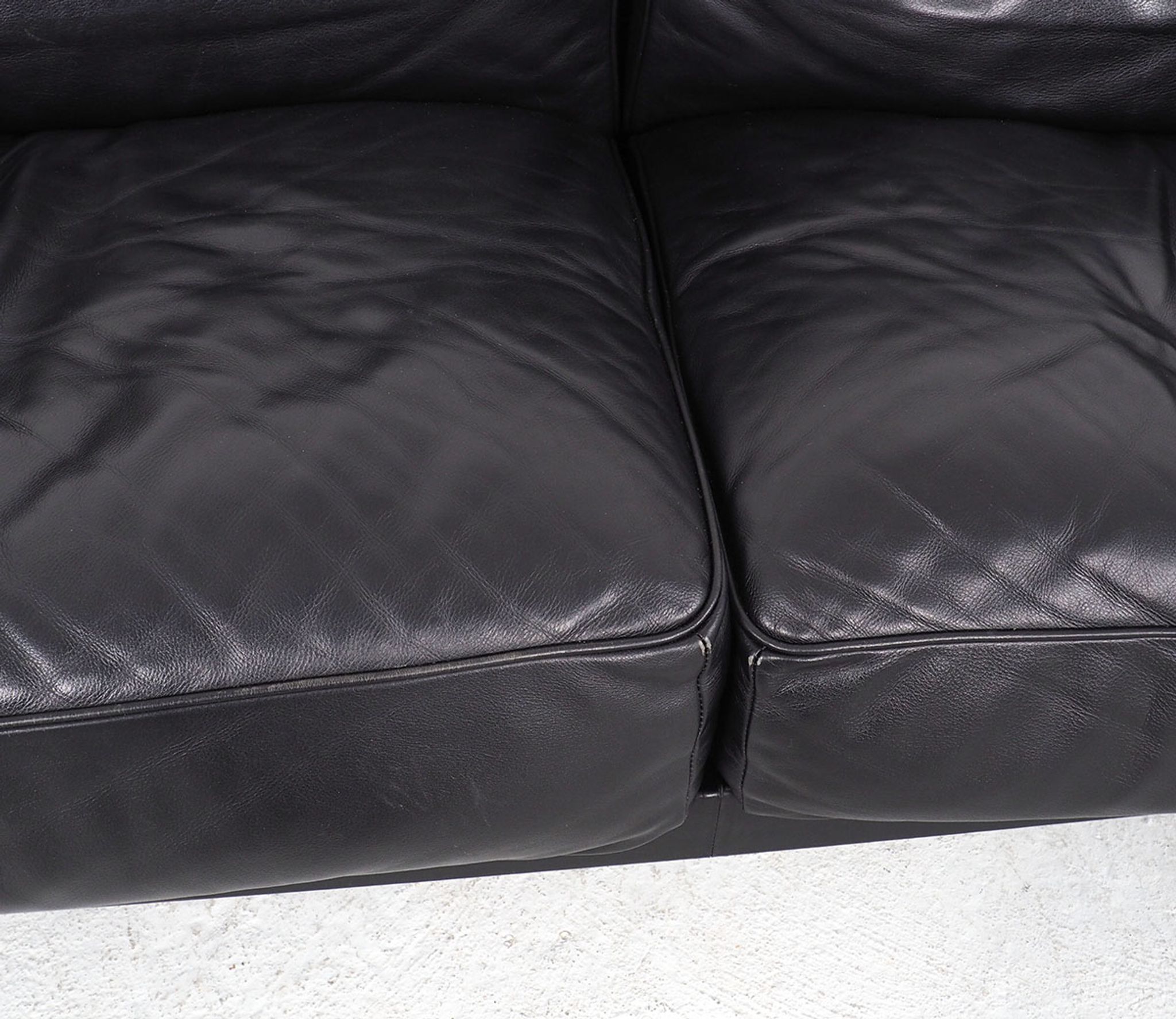 Twice 2.5-Seater Leather Sofa by Pierluigi Cerri for Poltrona Frau, 1990s