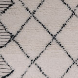 Berber corridor carpet black diamond 85x300 cm