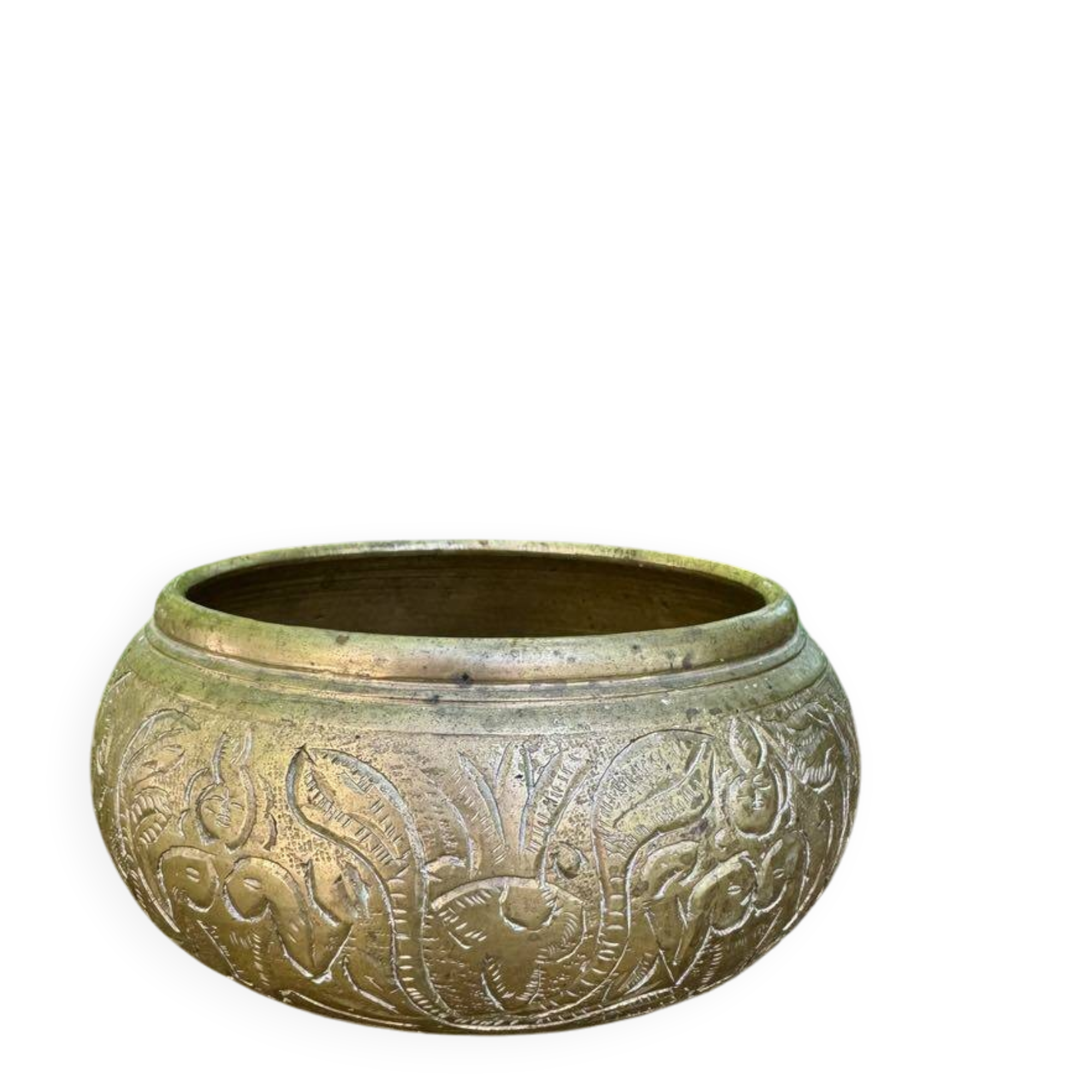 Nepalese brass vase