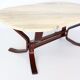 Marble coffee table