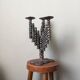 Brutalist modern artisanal chandelier design
