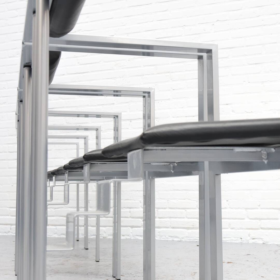 Trix Dining Chair Set by Karl Friedrich Förster for KFF 1980s