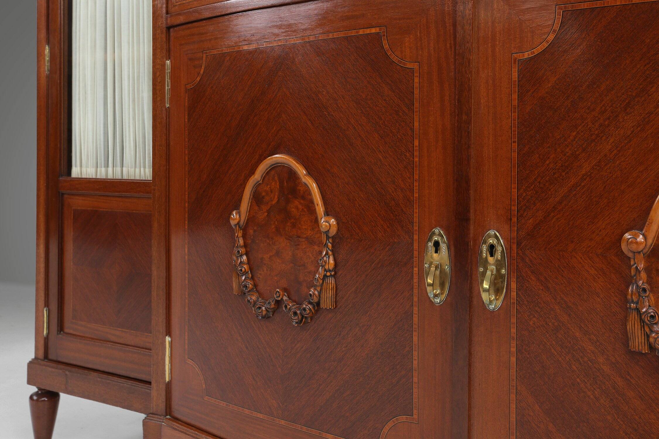 Art Deco Cabinet attributed to De Coene, Belgium 1930s